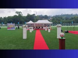Ri-Bhoi gets its first artificial turf football field at Umbuda