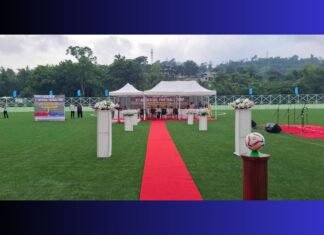 Ri-Bhoi gets its first artificial turf football field at Umbuda