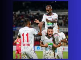 Durand Cup 2026: NorthEast Utd turn deficit at half time to superb win in QF vs Lajong