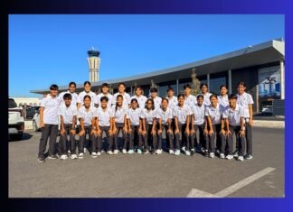 Bonifilia Shullai & U-17 India teammates reach Uzbekistan for friendlies
