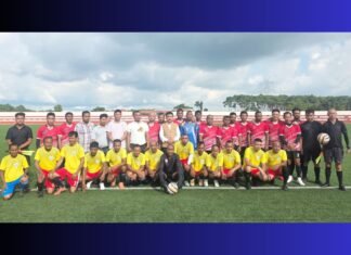 Football: 1st Veterans Cup begins in Wahiajer