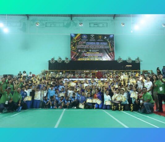 41st Meghalaya State Badminton Championship 2026 concludes