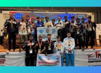 Meghalaya kickboxers bag 16 medals at Seniors & Masters Championship