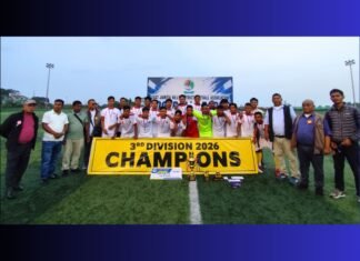 Cham Cham lift EJHDFA 3rd Division 2026 title after shootout