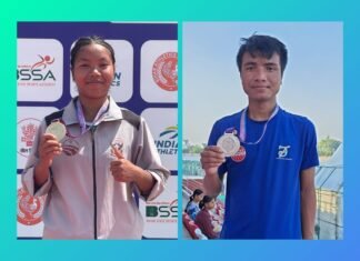 East Zone Junior Athletics: Tusame wins gold, Wankyrmen silver for Meghalaya