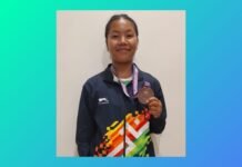2 medals in 2 days! Tusame Marak bags bronze at East Zone Junior Athletics