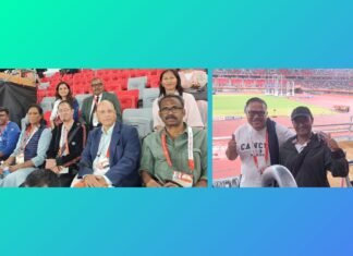 Meghalaya at the Asian Games: 0 athletes, 1 minister, 7 officials