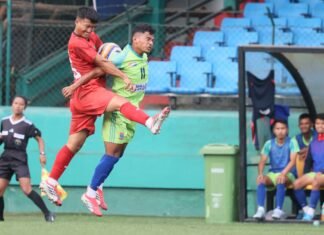 SPL 2026: Nangkiew Irat & Meghalaya Police engage in spirited draw