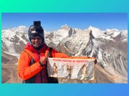 Mountaineer Wallambok Lyngdoh scales 6512m peak in Uttarakhand
