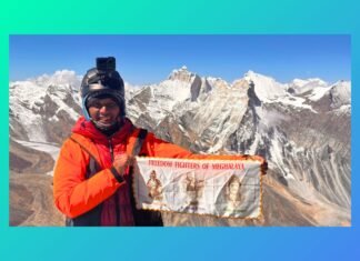 Mountaineer Wallambok Lyngdoh scales 6512m peak in Uttarakhand