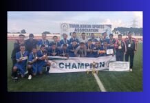 Shillong Police win Thadlaskein Sports Association’s 2nd Division 2026 title