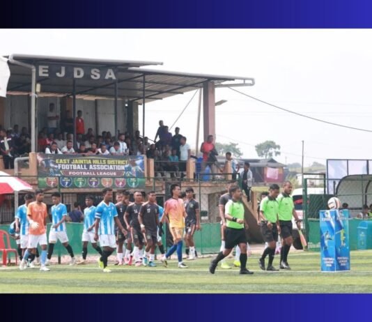 EJHDFA 1st & Super Div 2026: Khliehriat West decimate Dhana to reach QFs