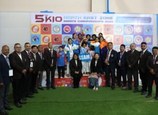 Meghalaya karatekas dazzle; take 2nd place in women’s events at KIO NE Zone Karate C’ship