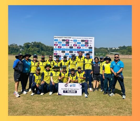Meghalaya defeat Arunachal in BCCI’s Senior Women’s T20 2026-27