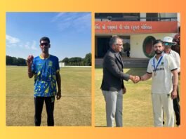 Abhishek claims 5 as Meghalaya draw with Mizoram but with important 1st innings lead