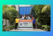 Hockey Ri-Bhoi’s flagship drive goes to the grassroots; Hundreds participate at MGU